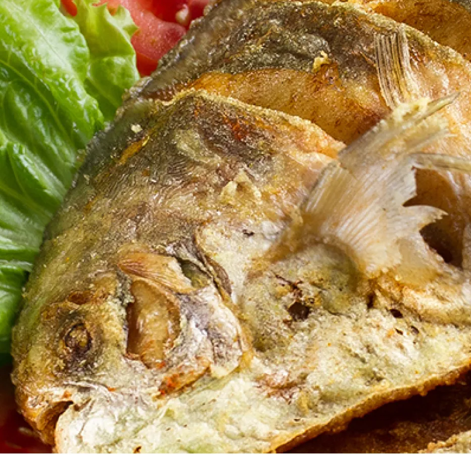Ikan Bawal Goreng