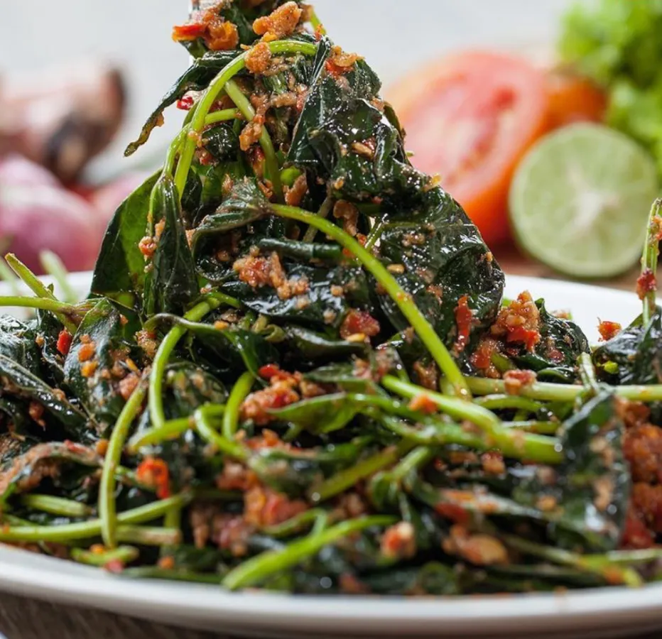Daun Ubi Terasi