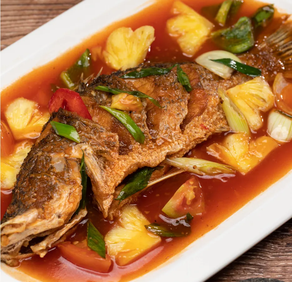 Ikan Kakap Asam Manis