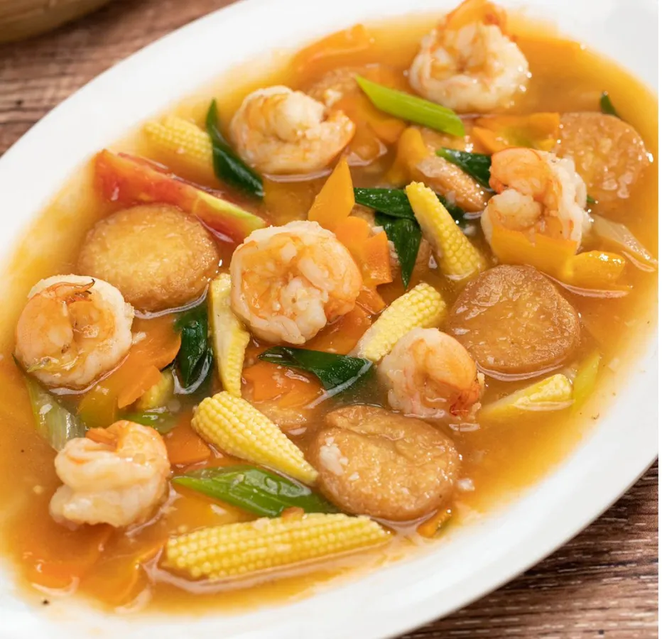 Tahu Jepang Tumis Udang